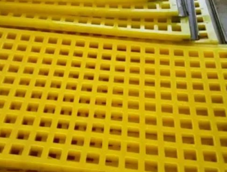 Role of PU screens in mineral processing classification and dewatering