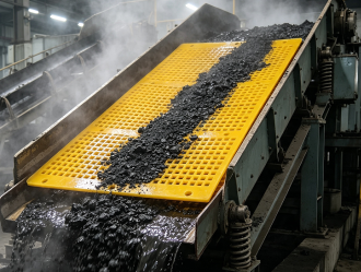 Advantages of PU Screen Panels in Wet Fine-Particle Screening