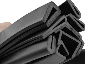 U shaped Rubber Strip: Prevent Steel Screens Wearing Out Against Support Beams