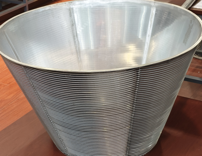 Curved Slotted Screen