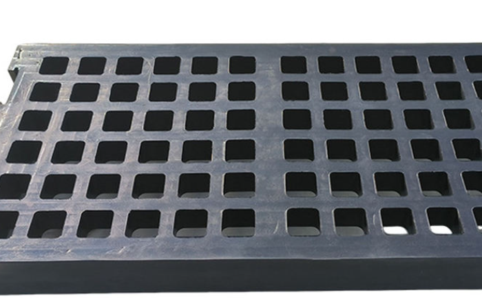 rubber screen panel