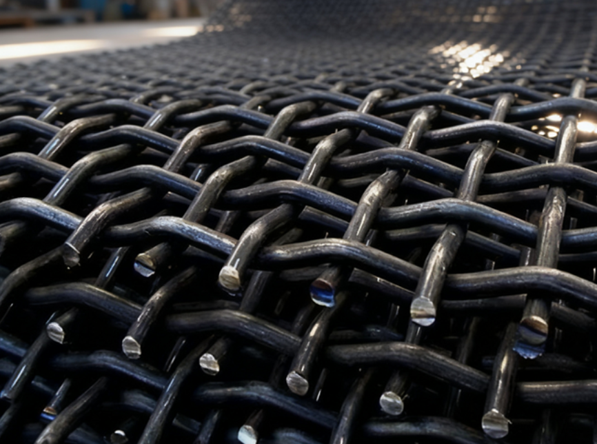 mining woven plate