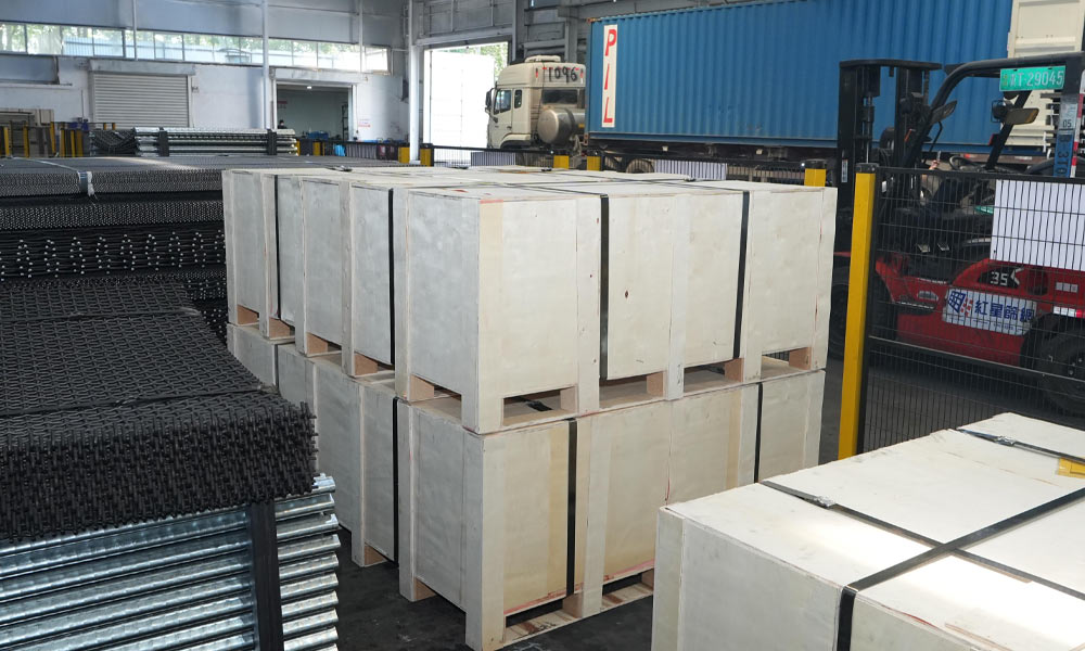 woven metal screen